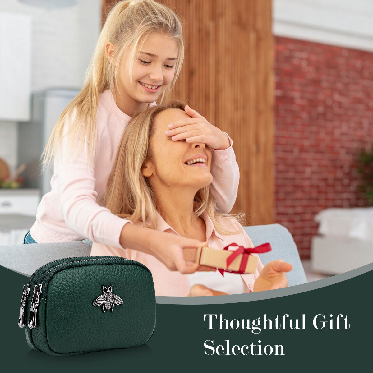 PALAY Women Coin Bag Utility Double Layer PU Small Bag Zipper Pouch Coin Bag Card Bag Purse Bag Cash Bag Birthday Gift Christmas Gift for Women, 11.5x4x7.5cm PALAY Women Coin Bag Utility Double Layer PU Small Bag Zipper Pouch Coin Bag Card Bag Purse Bag Cash Bag Birthday Gift Christmas Gift for Women, 11.5x4x7.5cm